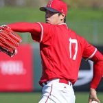 Mal debut para Ohtani como lanzador con los Angelinos Hohei Othano en el Spring Training con los Angels