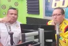 Cachetean a Calulo en pleno «Choque de Tapas» en la Radio Ya