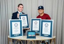 Ozuna recibe cuatro récords Guinness por sus logros puerto rico