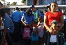 Gobierno beneficia con útiles escolares a hijos de policías de Carazo