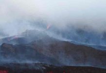 guatemala, volcan pacaya, lava, erupcion,