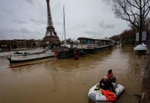 Cierre de túneles y carreteras en París por amenaza de inundaciones