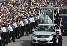 Papa culmina gira en Latinoamérica y parte a Roma