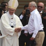 El papa condena en Trujillo inseguridad y crimen organizado