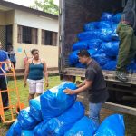 MINED recibe paquetes y maletines escolares para distribuir en Bilwi nicaragua