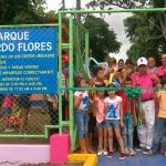 Alcaldía e instituciones del estado reconstruyen parques en Managua nicaragua