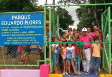 Alcaldía e instituciones del estado reconstruyen parques en Managua nicaragua