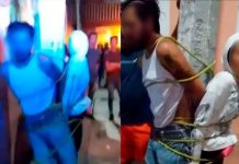 México: pareja de delincuentes es torturada con descargas eléctricas mexico