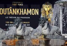 Tesoros de la tumba de Tutankamón son exhibidos en París