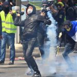 Choques en París previo al desfile del Día Internacional del Trabajo francia