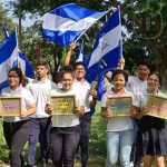 Jornada de reforestación para iniciar fiestas patrias en el Maestro Gabriel nicaragua