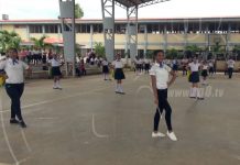 Estudiantes de Villa El Carmen se preparan para honrar a la patria nicaragua