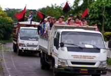 El Coral, Chontales, activo con recorridos pidiendo justicia y paz nicaragua