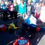 Managua: pareja de motociclistas resultan graves al ser impactados por un vehículo