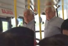 Sesentón es grabado mientras «se estimula» frente a una joven peru