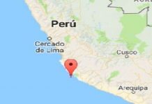 Sismo de magnitud 5,4 sacudió Perú