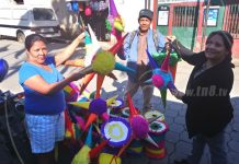 Distribuyen piñatas navideñas en barrios y comunidades de San Juan de Río Coco nicaragua