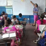 Niños y niñas de Carazo demuestran entusiasmo en su segunda semana de clase nicaragua