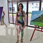 Realizan exhibición de cuadros elaborados al óleo en Managua nicaragua