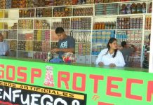 Propietarios de pólvora en Managua listos para temporada navideña nicaragua