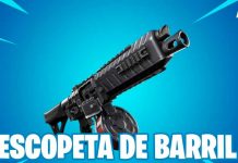Fortnite: así es la nueva escopeta de barril fornite