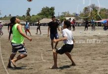Movimiento Deportivo Alexis Argüello realiza torneo de fútbol playa en Pochomil nicaragua
