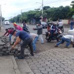 Pobladores de Managua están cansados de los tranques nicaragua