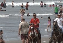 Turistas despiden las vacaciones a lo grande en Masachapa y Pochomil nicaragua