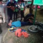 Managua: Policía resulta lesionado en accidente provocado por invasión de carril policia