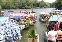 Viacrucis Acuático, toda una tradición en las isletas de Granada nicaragua