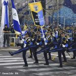 Policía Nacional desfila en honor a sus 40 años al servicio del Pueblo nicaragua