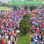 Nicaragüenses honran legado de San Romero de América con gigantesca caminata nicaragua