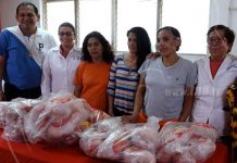 Donativo de Pollos Caldera para pacientes del Hospital Bertha Calderón nicaragua