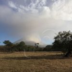 Cenizas del Volcán San Cristóbal penetran en comarcas de Chinandega nicaragua