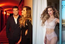 Las candentes escenas de Ángela Ponce con artista español (Video) angela ponce