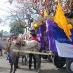 Carretas Peregrinas de Masatepe rumbo a Popoyuapa nicaragua