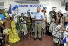 Estudiantes de las escuelas de Nandaime participan en elección de reina de las Fiestas Patrias nicaragua