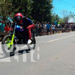Competencia de motovelocidad, un éxito en Nandaime nicaragua