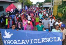 Con una caminata celebraron los 51 años de la gesta heroica de Pancasán en Nandaime nicaragua