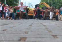 Competencia del Carretonero más fuerte en conmemoración de la Insurrección de Monimbó nicaragua