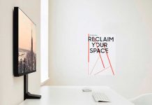 Samsung Space, el monitor que se pega a la pared samsung