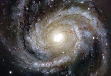 Impresionante imagen de una galaxia espiral captada por el ESO galaxia espiral