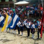 Estudiantes de San Juan Del Río Coco celebran la Independencia de Centroamérica madriz
