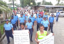 caminata por la justicia de victimas de terrorismo