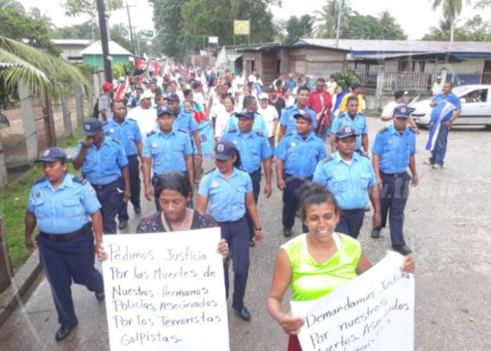 caminata por la justicia de victimas de terrorismo