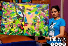 Verónica Granados, del papel al lienzo arte
