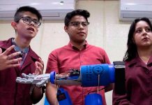 Estudiantes mexicanos diseñan y construyen brazo biónico