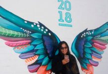 No creerás de que se trata este precioso mural pintado en EE.UU