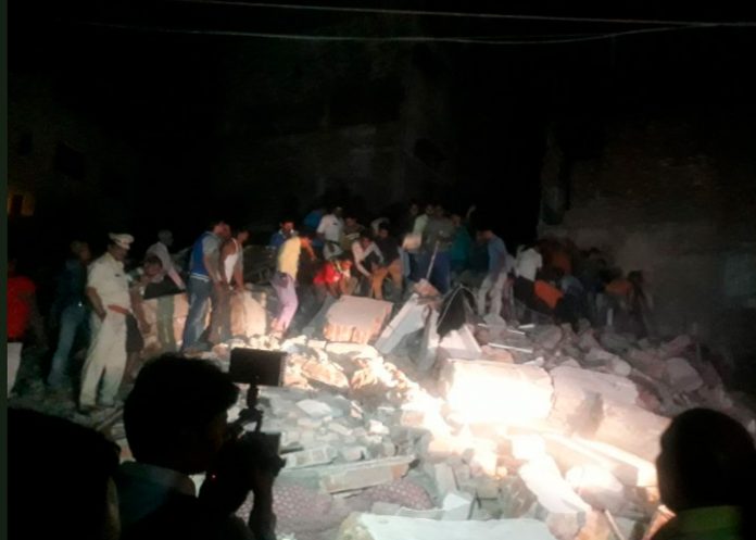 hotel de cuatro plantas ha colapsado