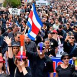 Costa Rica: Manifestantes se tiran a las calles de todo el país costa rica